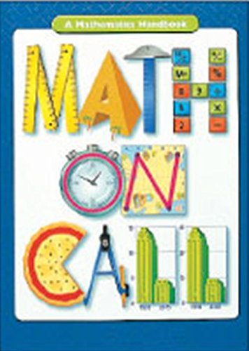 Book Cover Math on Call: Handbook (Softcover) Grades 6-8 2004