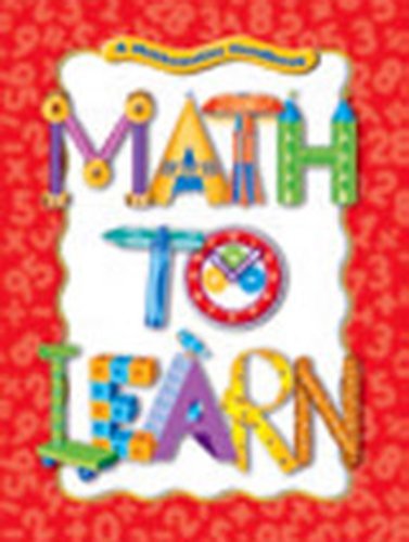 Book Cover Student Handbook 2006 (Math to Learn)