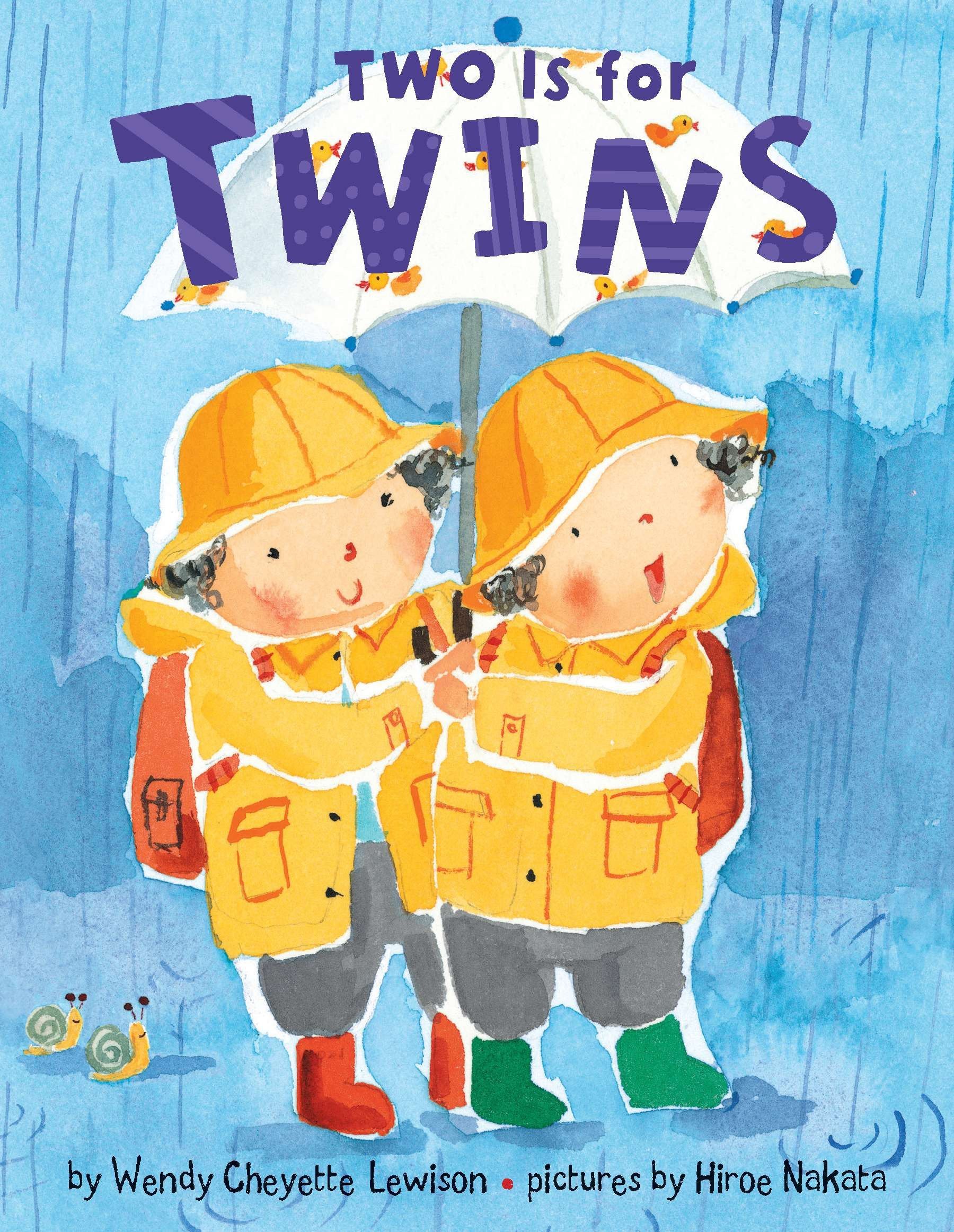 Book Cover Two is for Twins