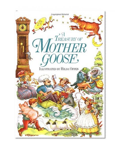 Book Cover A Treasury of Mother Goose