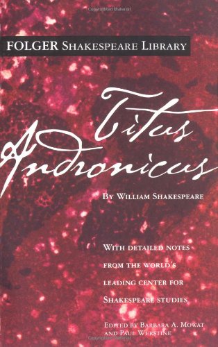 Book Cover Titus Andronicus (Folger Shakespeare Library)