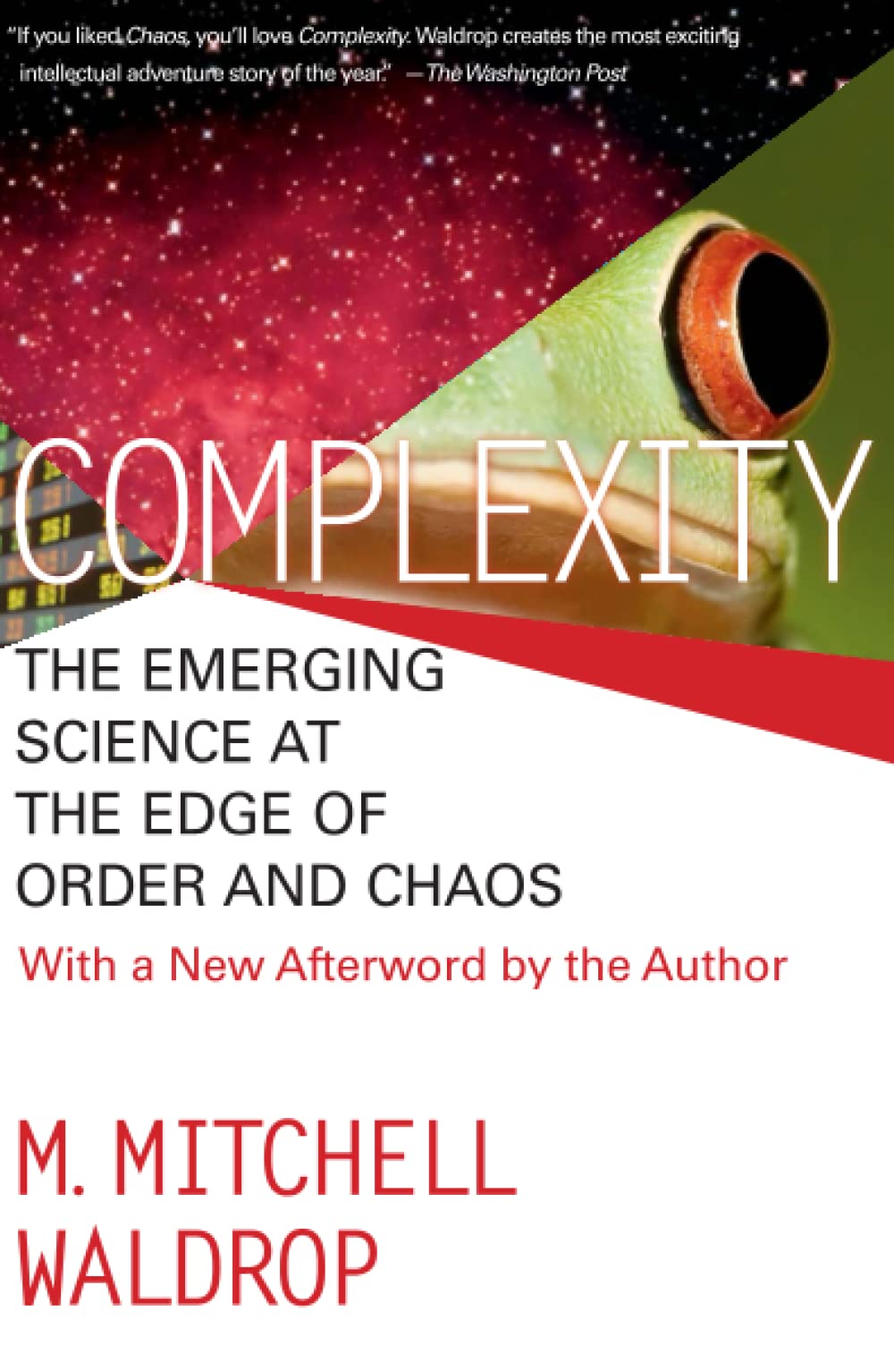 Book Cover COMPLEXITY: THE EMERGING SCIENCE AT THE EDGE OF ORDER AND CHAOS