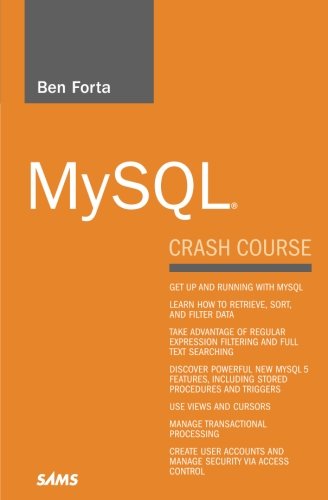 Book Cover MySQL Crash Course