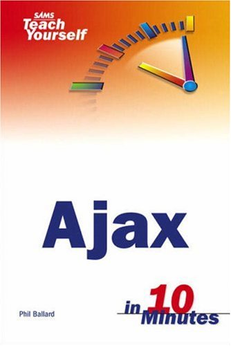Book Cover Sams Teach Yourself AJAX in 10 Minutes