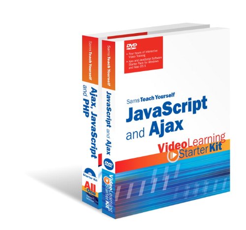Book Cover Sams Teach Yourself JavaScript and Ajax: Video Learning Starter Kit Bundle