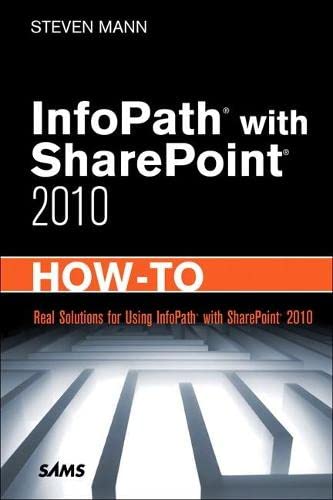 Book Cover InfoPath with SharePoint 2010 How-To