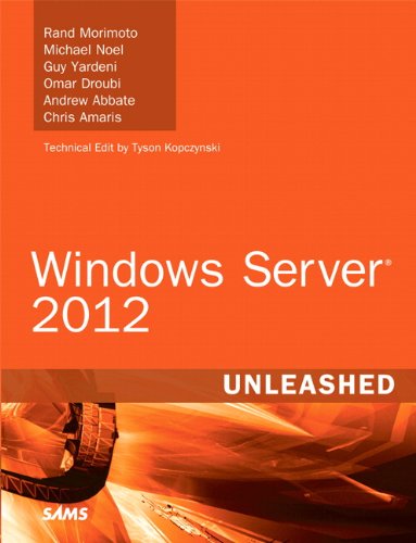 Book Cover Windows Server 2012 Unleashed