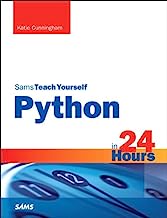 Book Cover Sams Teach Yourself Python in 24 Hours