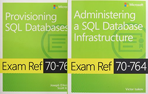 Book Cover MCSA SQL 2016 Database Administration Exam Ref 2-pack: Exam Refs 70-764 and 70-765