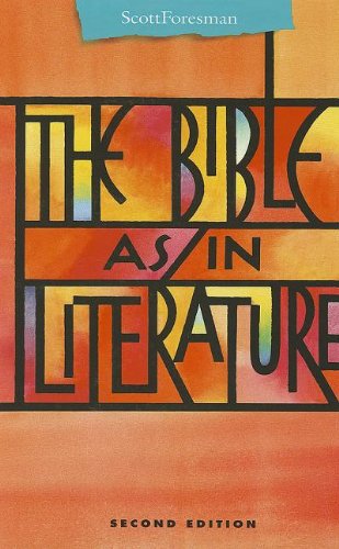 Book Cover THE BIBLE AS/IN LITERATURE ANTHOLOGY (Points of Departure)