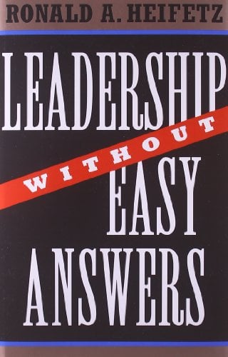 Book Cover Leadership Without Easy Answers