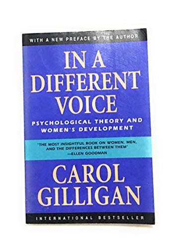 Book Cover In a Different Voice: Psychological Theory and Womenâ€™s Development
