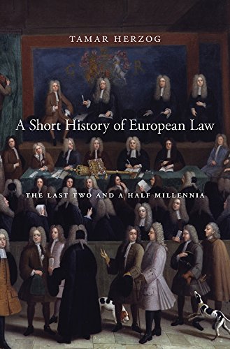Book Cover A Short History of European Law: The Last Two and a Half Millennia