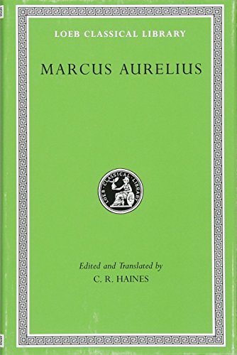 Book Cover Marcus Aurelius (Loeb Classical Library)