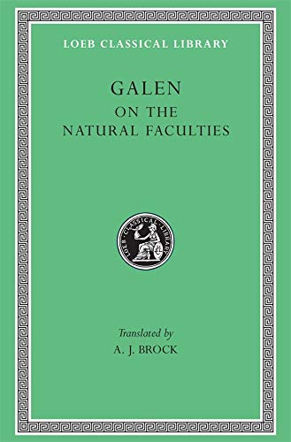 Book Cover On the Natural Faculties (Loeb Classical Library)