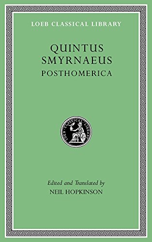Book Cover Posthomerica (Loeb Classical Library)