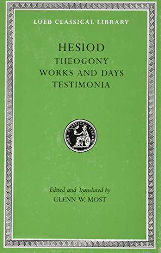 Book Cover Theogony. Works and Days. Testimonia (Loeb Classical Library)