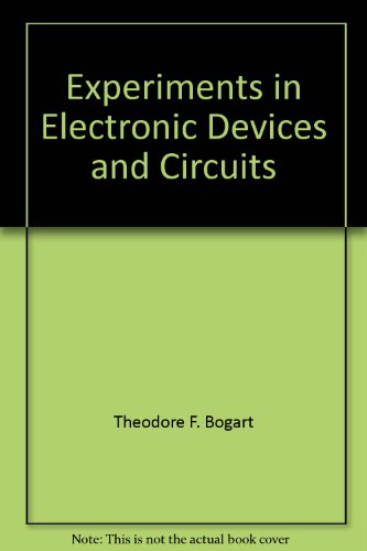 Experiments in Electronic Devices and Circuits