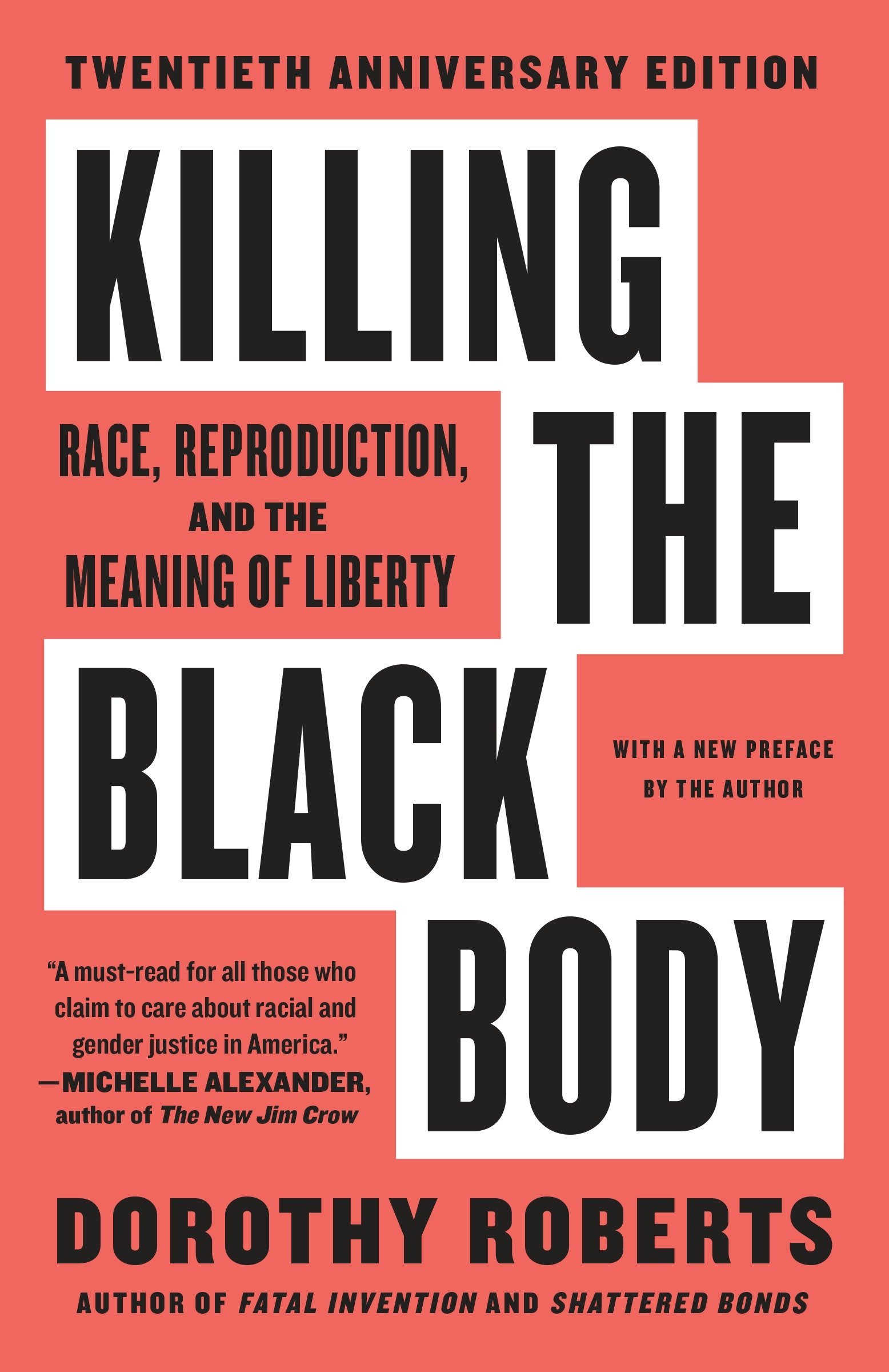 Book Cover Killing the Black Body: Race, Reproduction, and the Meaning of Liberty