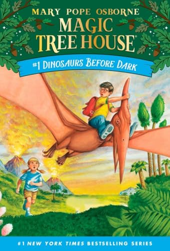 Book Cover Dinosaurs Before Dark (Magic Tree House, No. 1)