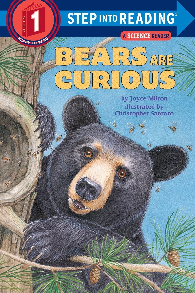 Book Cover Bears Are Curious (Step-Into-Reading, Step 2)