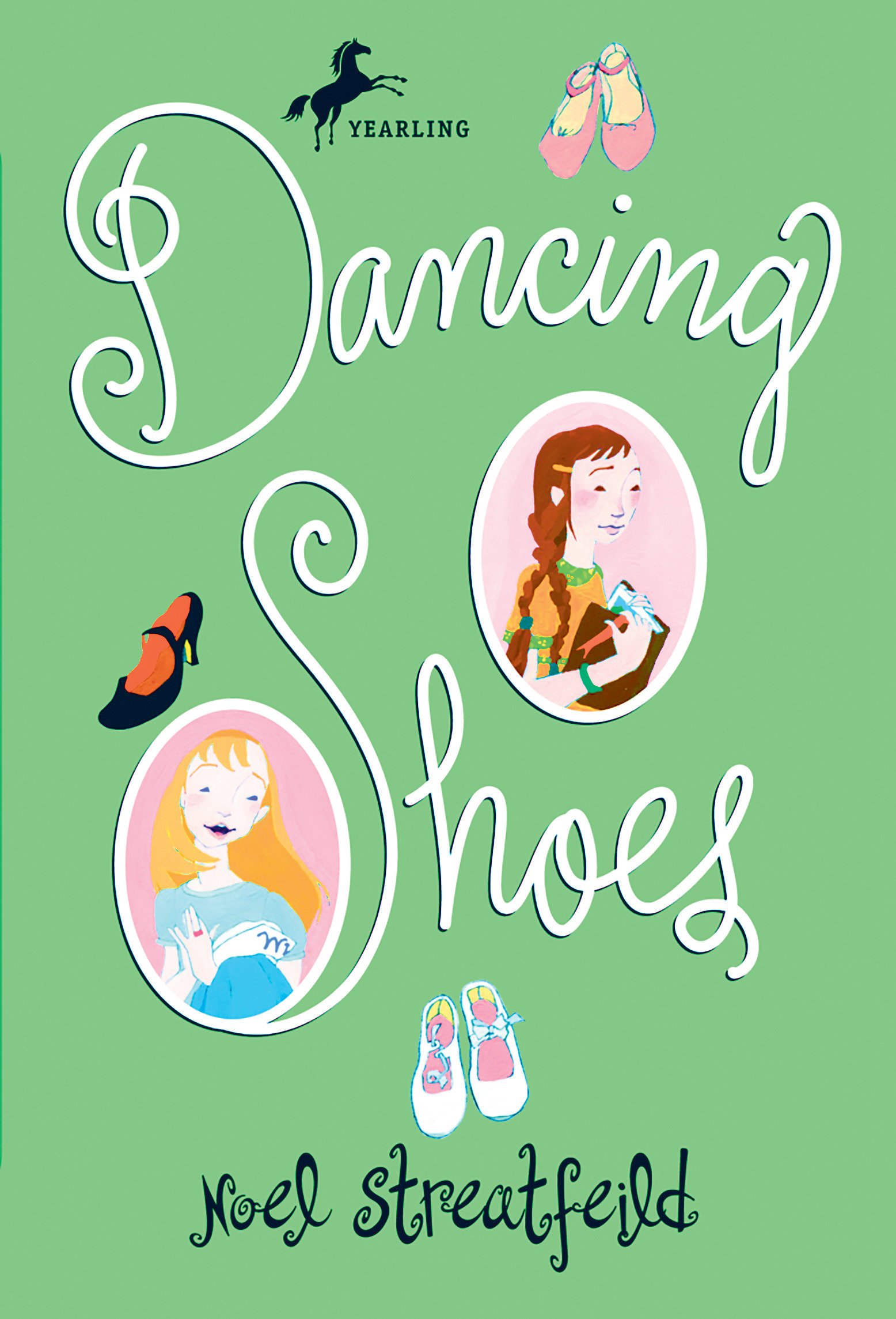Book Cover Dancing Shoes (The Shoe Books)