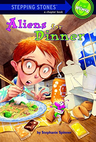 Book Cover Aliens for Dinner (Stepping Stones)