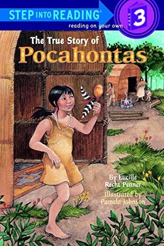 Book Cover The True Story of Pocahontas (Step-Into-Reading, Step 3)