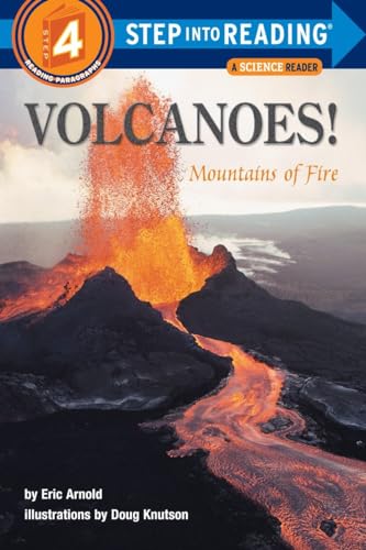 Book Cover Volcanoes! Mountains of Fire (Step-Into-Reading, Step 4)