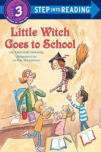 Book Cover Little Witch Goes to School (Step-Into-Reading, Step 3)