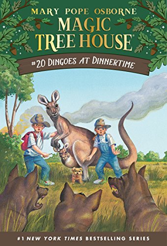 Book Cover Dingoes at Dinnertime (Magic Tree House, No. 20)