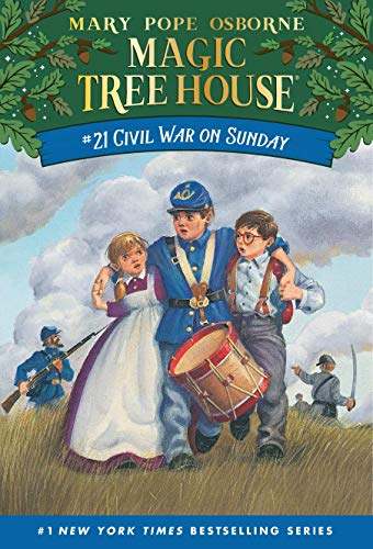 Book Cover Civil War On Sunday (Magic Tree House #21)