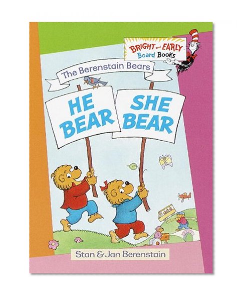 Book Cover The Berenstain Bears He Bear, She Bear