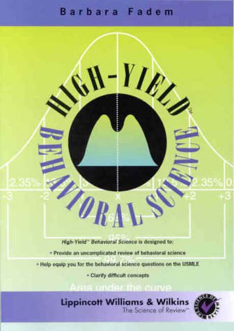 High-Yield Behavioral Science (High-Yield Series)