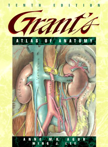 Book Cover Grant's Atlas of Anatomy, 10th Edition