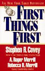 Book Cover First Things First