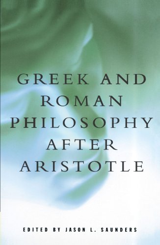 Book Cover Greek and Roman Philosophy After Aristotle (Readings in the History of Philosophy)