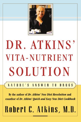 Book Cover Dr. Atkins' Vita-Nutrient Solution: Nature's Answer to Drugs