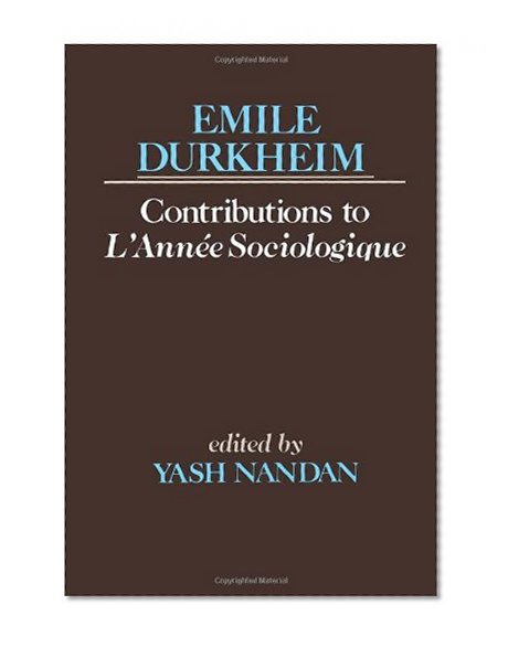 Contributions to L'Anne Sociologique