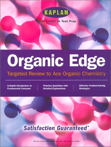 Book Cover Kaplan Organic Edge (Kaplan Organic Chemistry Edge)
