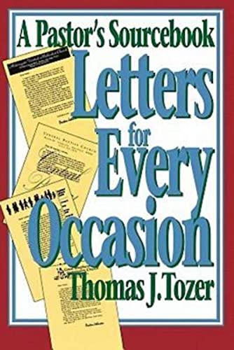 Letters for Every Occasion: A Pastor's Sourcebook