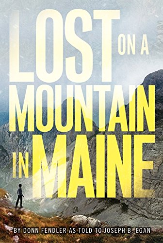 Book Cover Lost on a Mountain in Maine