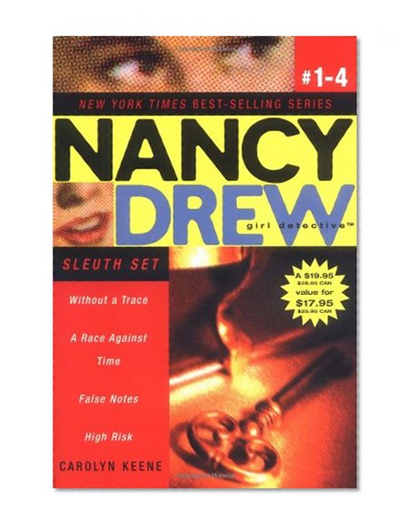 Book Cover Without a Trace/A Race Against Time/False Notes/High Risk (Nancy Drew: All New Girl Detective 1-4)