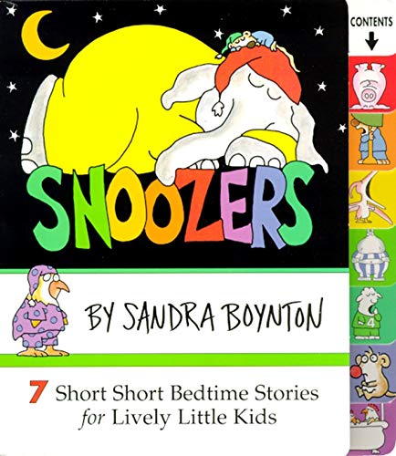 Book Cover Snoozers : 7 Short Short Bedtime Stories for Lively Little Kids