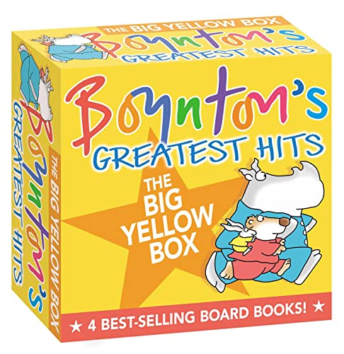 Book Cover Boynton's Greatest Hits The Big Yellow Box: The Going-to-Bed Book; Horns to Toes; Opposites; But Not the Hippopotamus