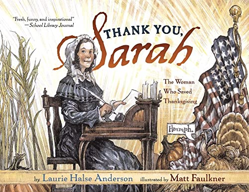 Book Cover Thank You, Sarah: The Woman Who Saved Thanksgiving