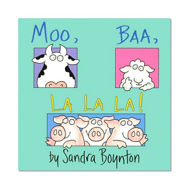 Book Cover Moo, Baa, La La La!: Lap Edition
