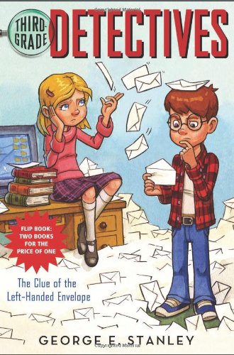 Book Cover The Clue of the Left-Handed Envelope/The Puzzle of the Pretty Pink Handkerchief: Third-Grade Detectives #1-2