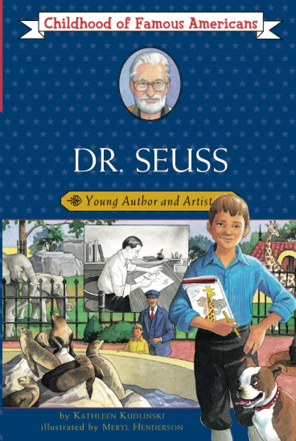 Book Cover Dr. Seuss: Young Author and Artist (Childhood of Famous Americans)