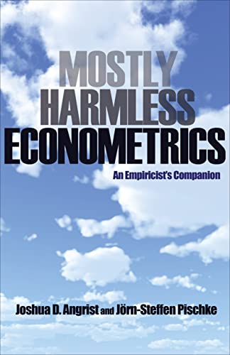 Book Cover Mostly Harmless Econometrics: An Empiricist's Companion